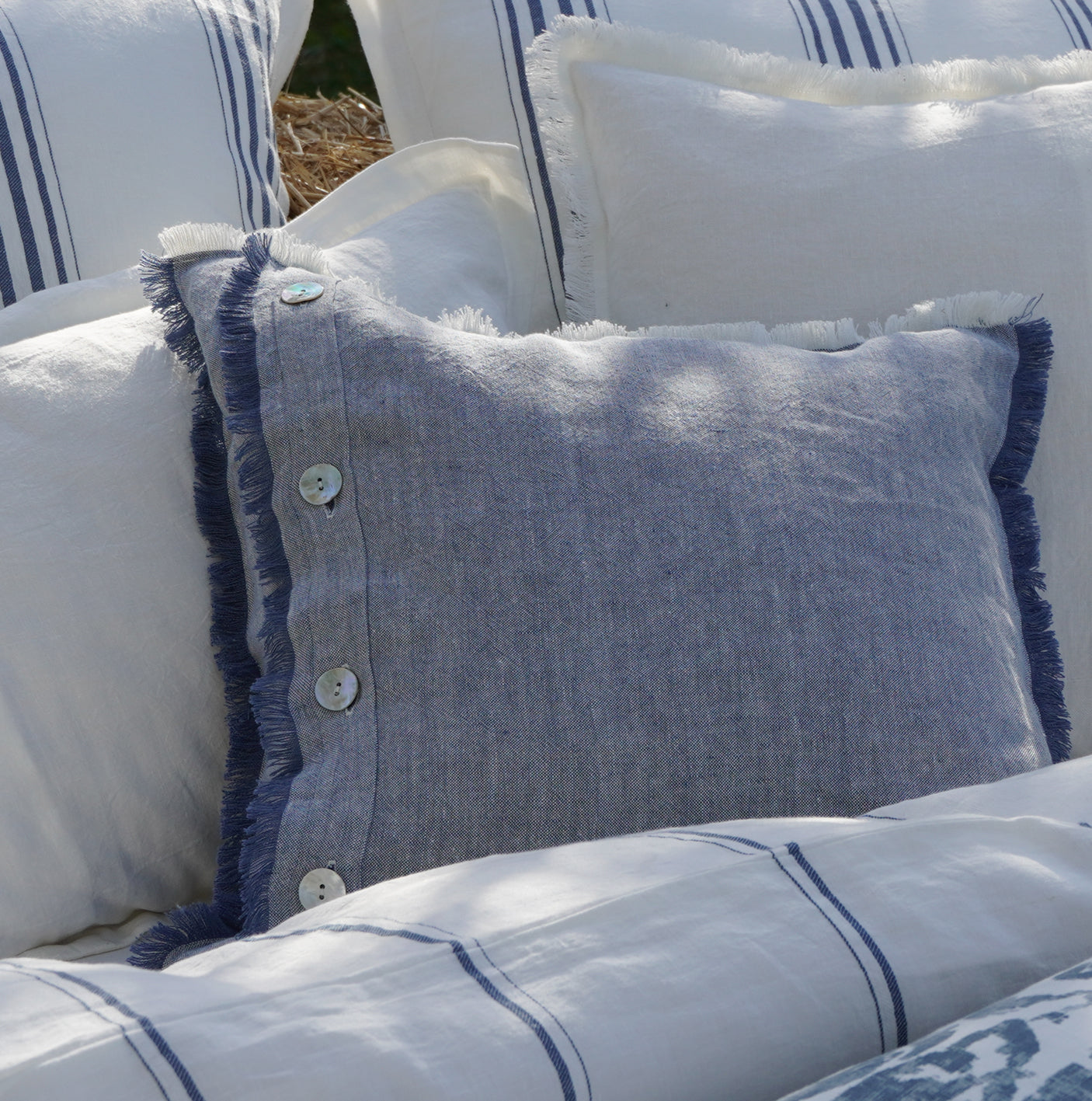 Duvet Covers & Pillows in Blue