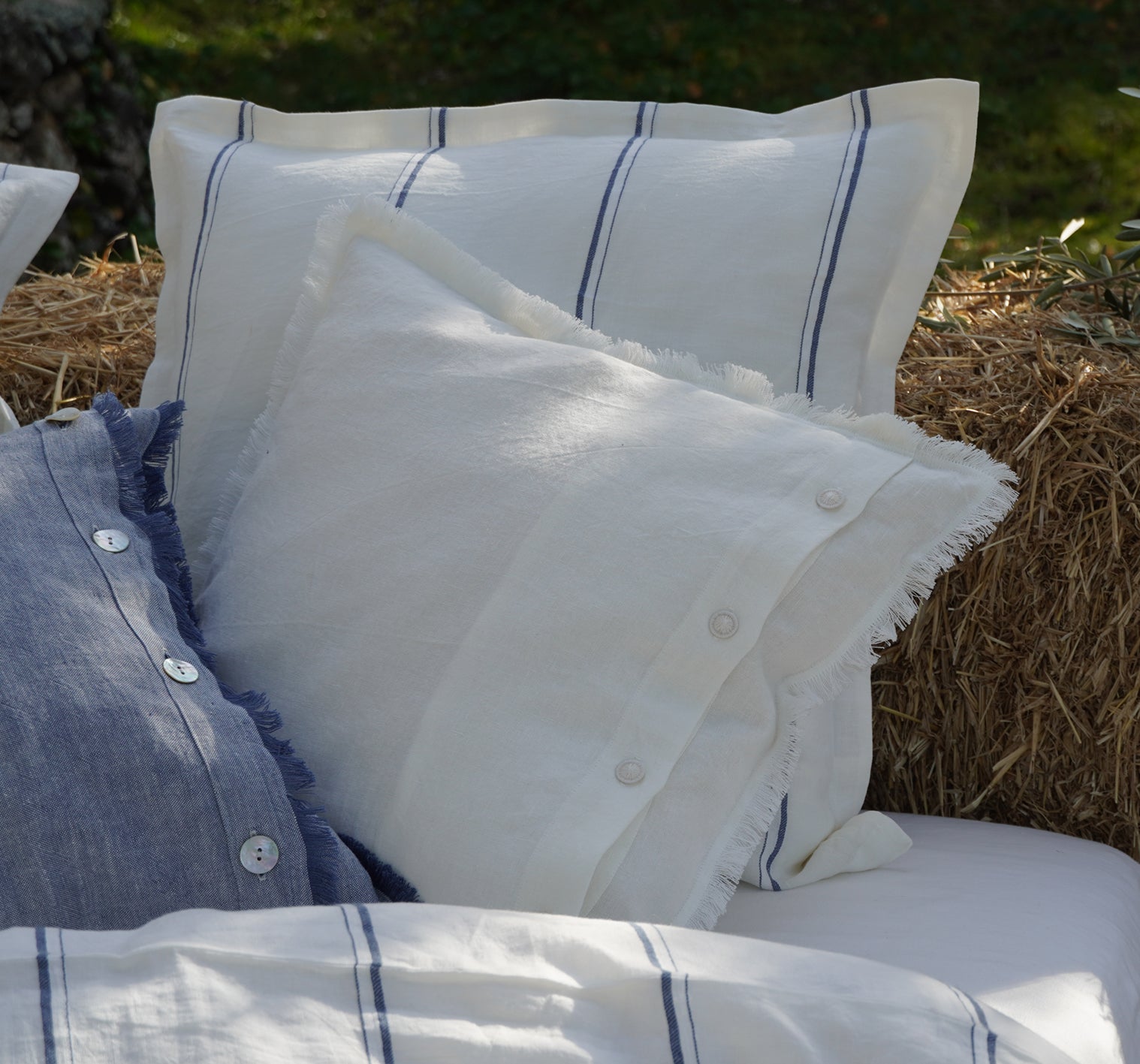 Duvet Covers & Pillows in Blue