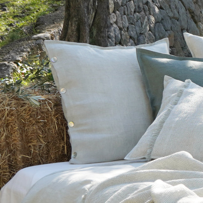 Duvet Covers & Pillows in Sage