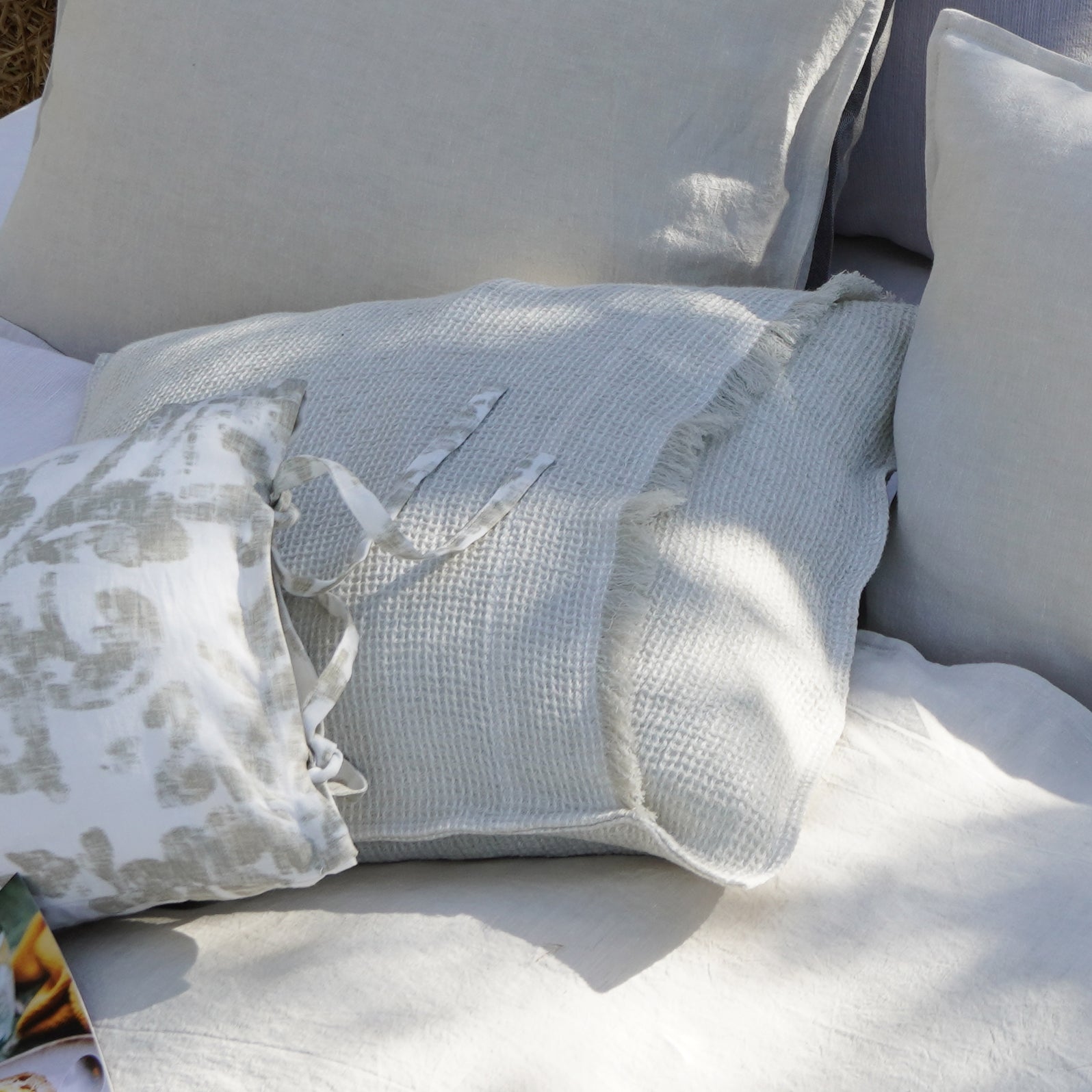 Duvet Covers & Pillows in Sand