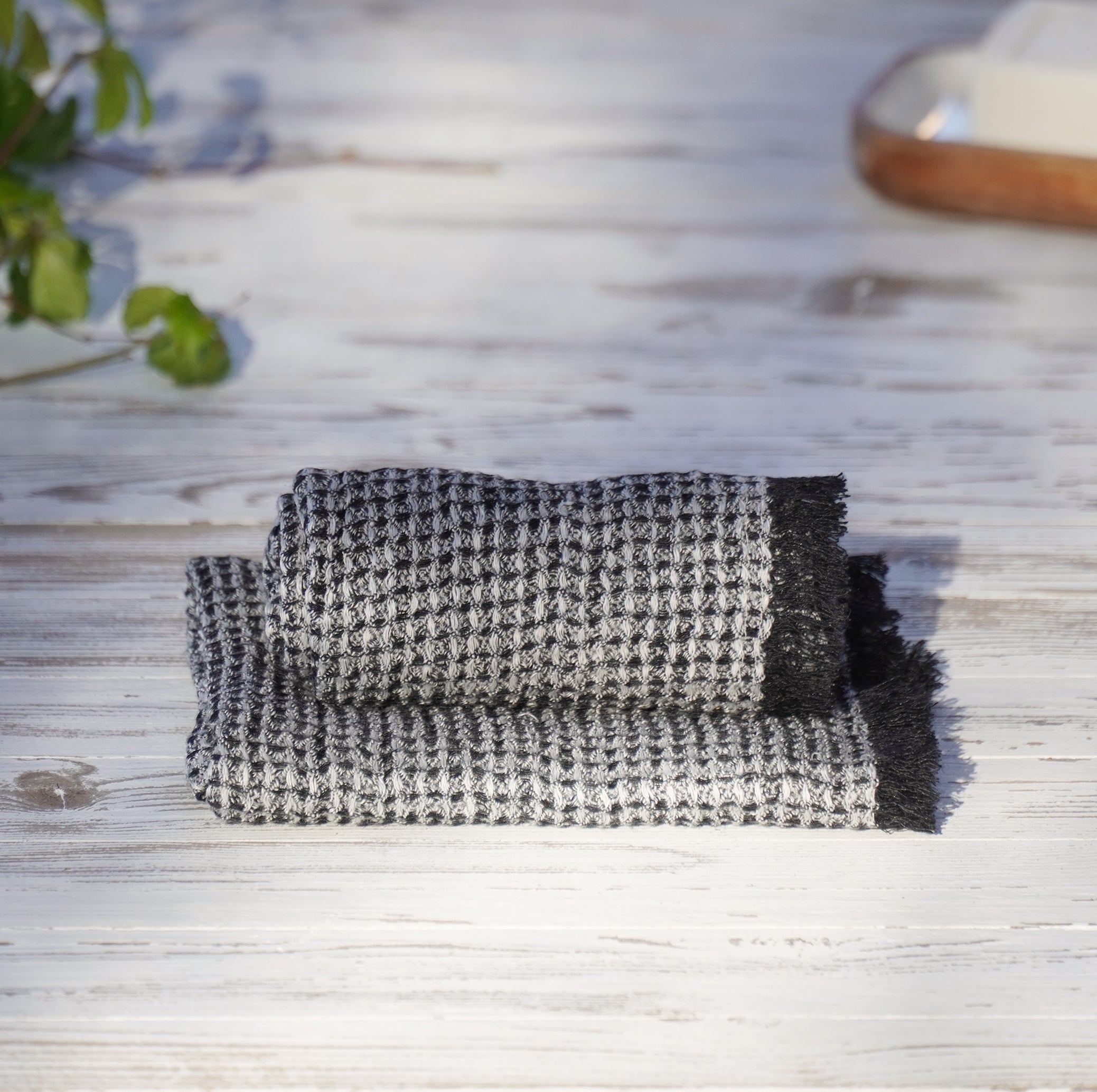 Linen Waffle Towels