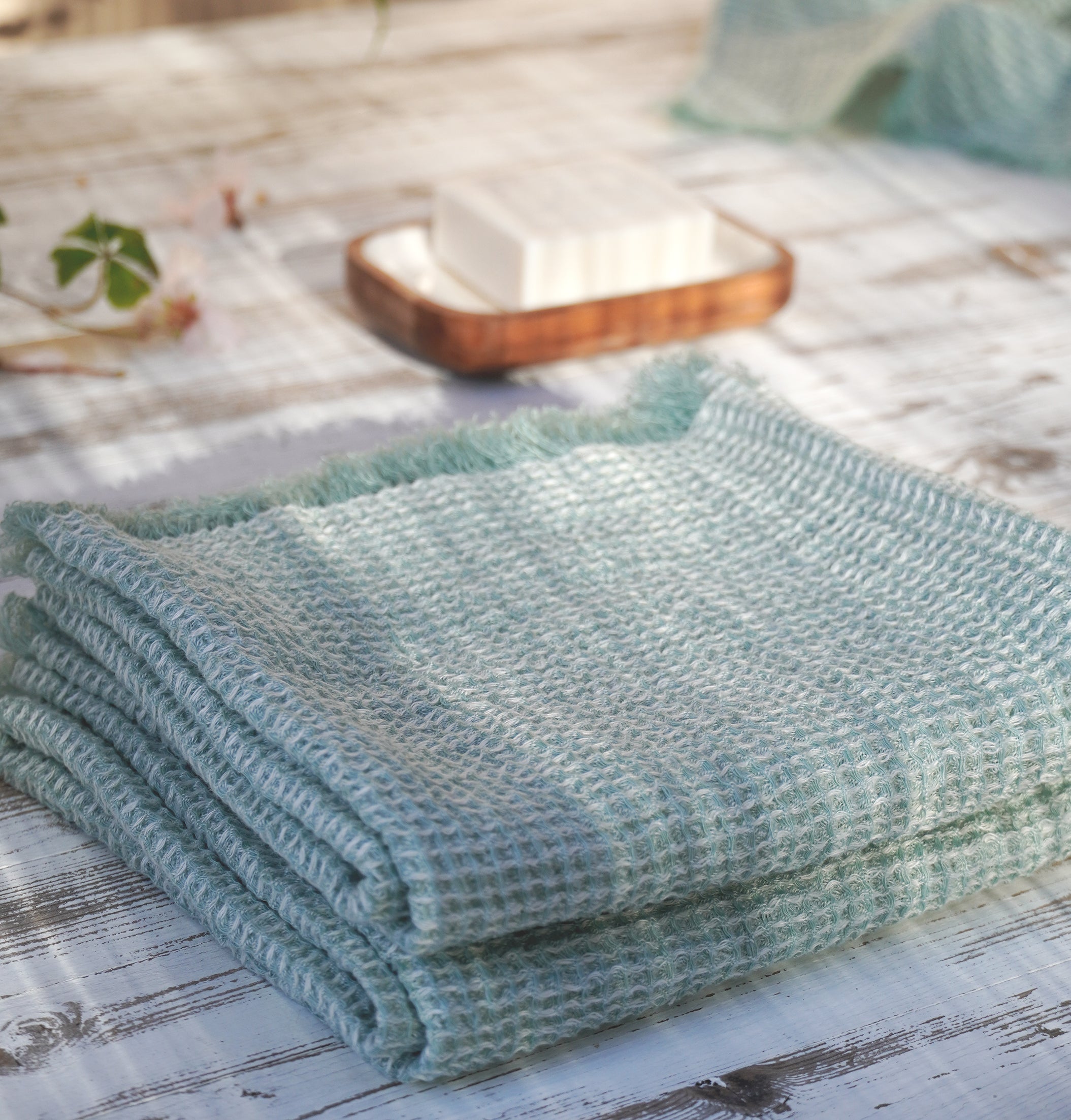 Linen Waffle Towels