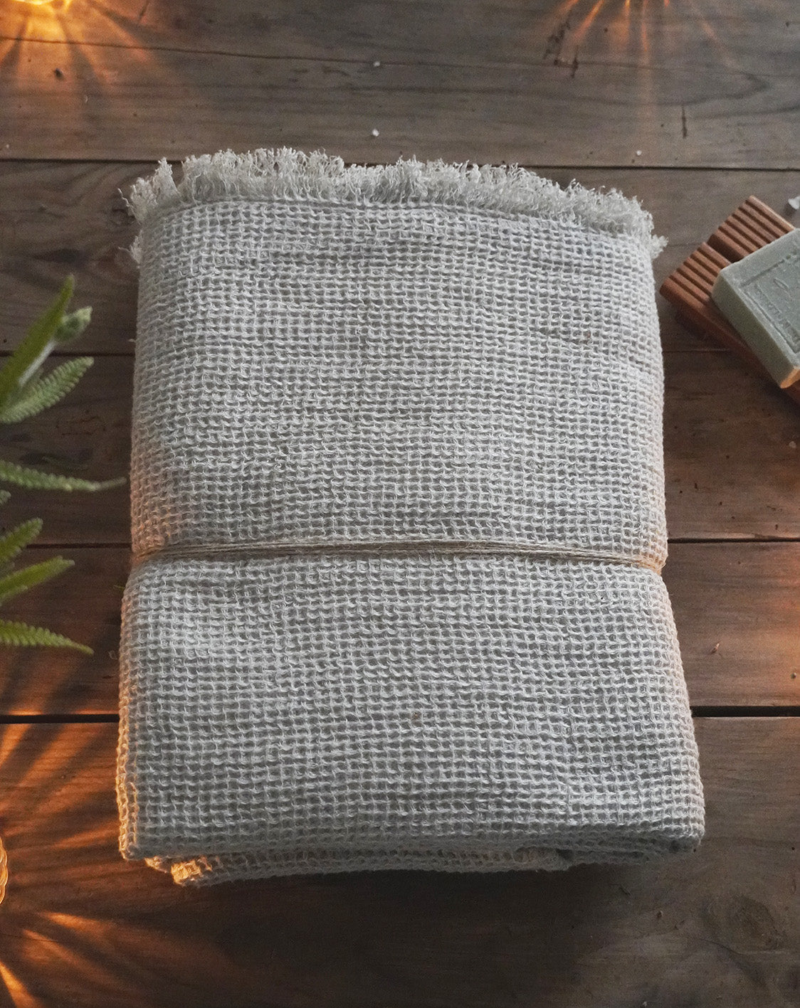 Linen Waffle Towels