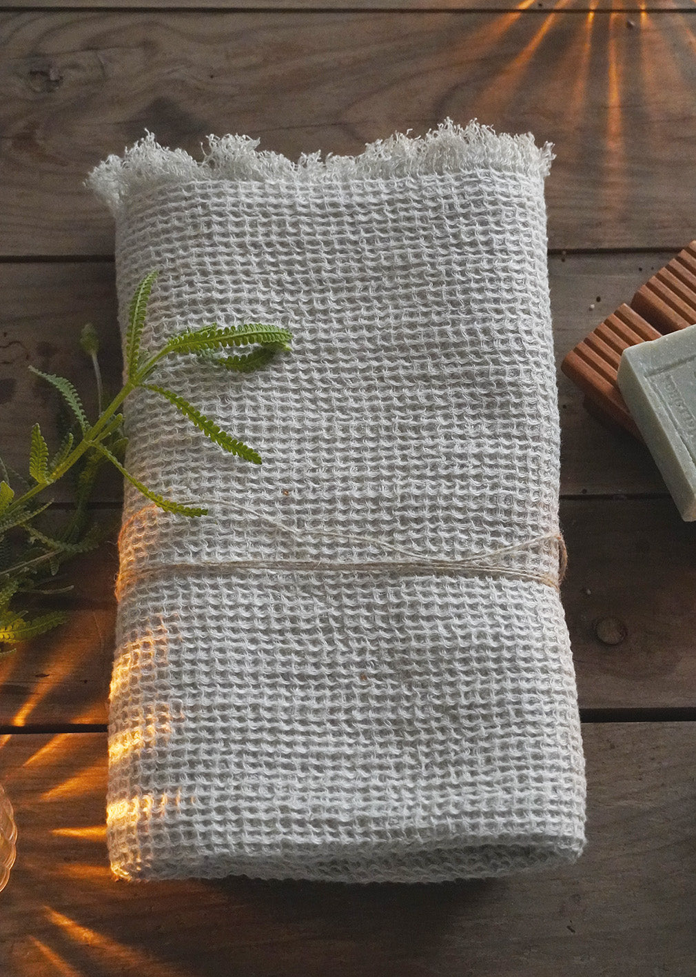 Linen Waffle Towels