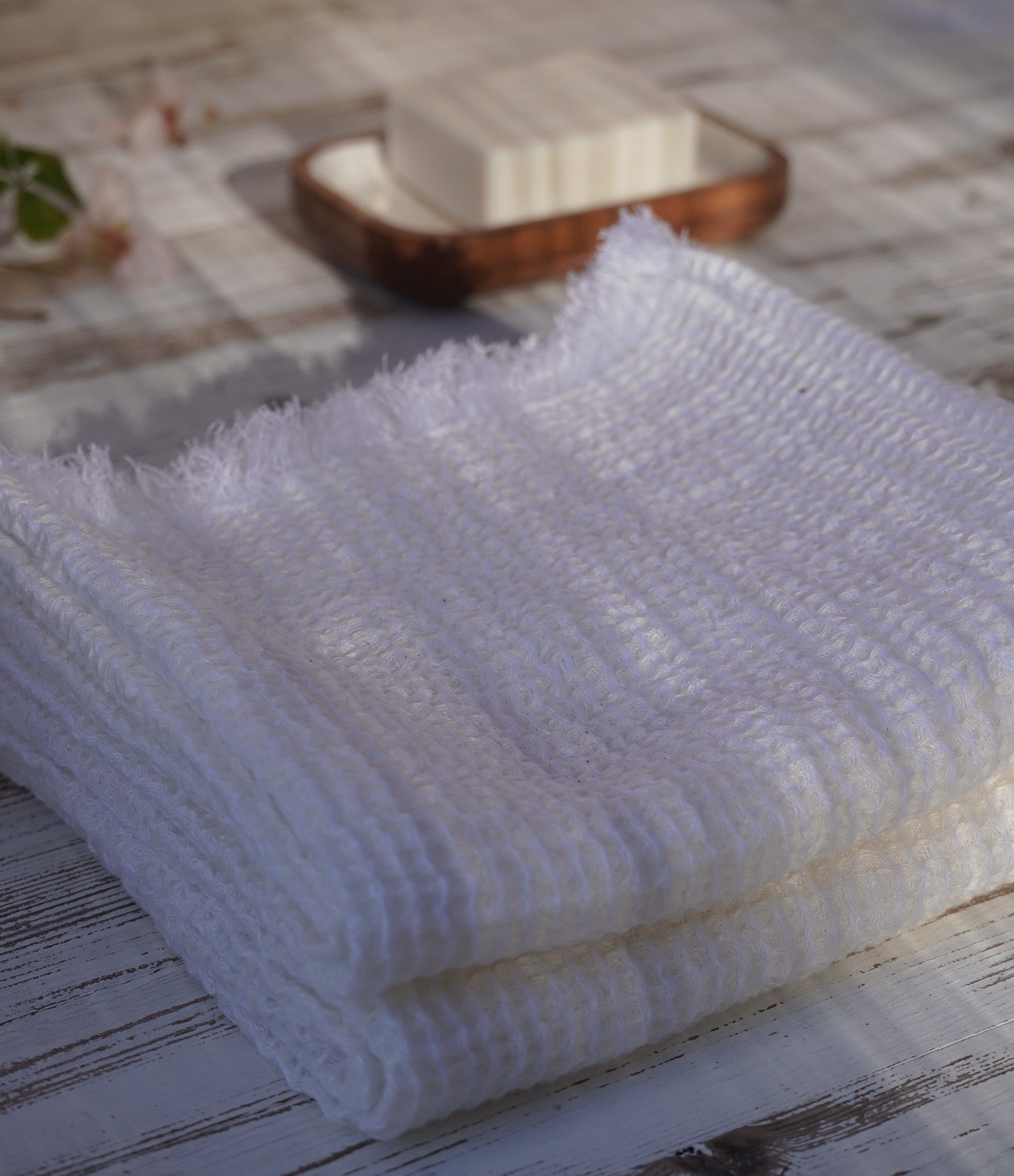 Linen Waffle Towels