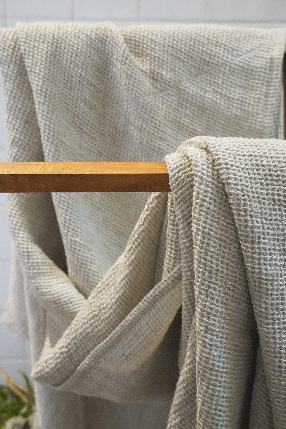 Linen Waffle Towels